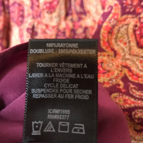 Sanctuary Dress Folk Inspired Off The Shoulder M - Picture 9 of 9